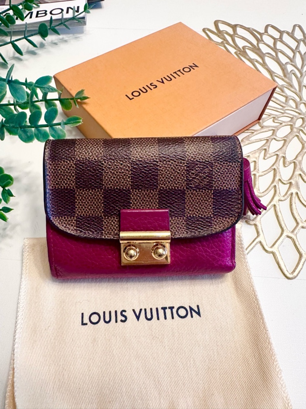 Louis Vuitton Compact Wallet Card Holder